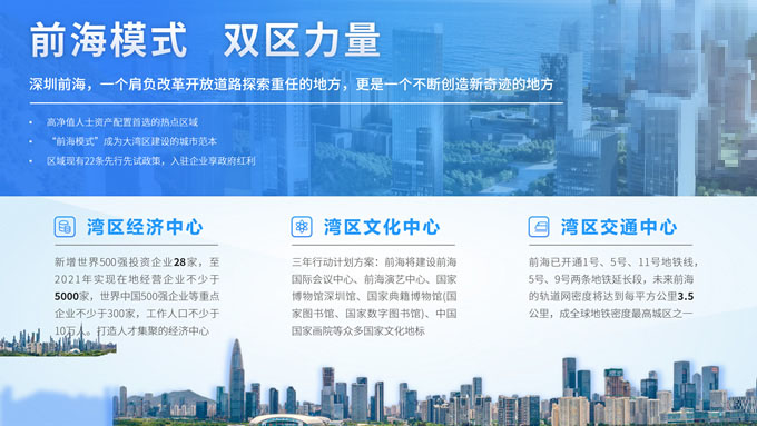 高端大气地产项目介绍PPT模板