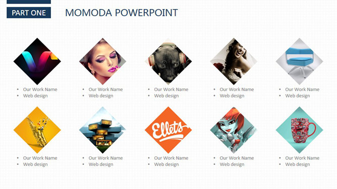 精品清新多功能PPT模板