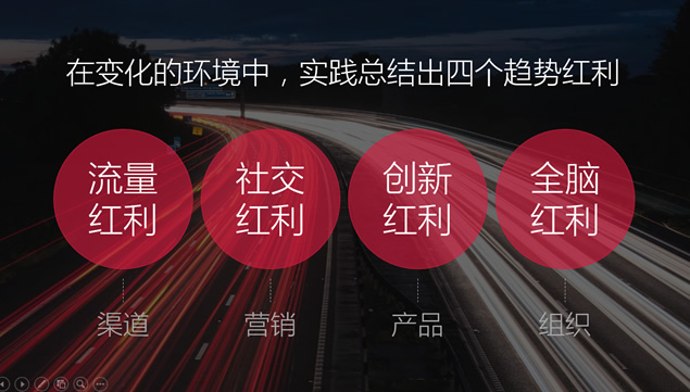 《趋势红利》读书笔记PPT模板