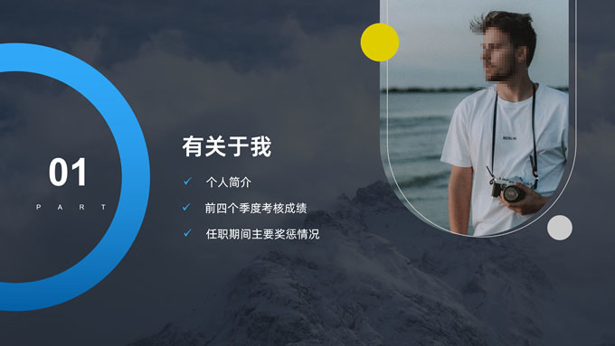 职级竞聘工作述职PPT模板