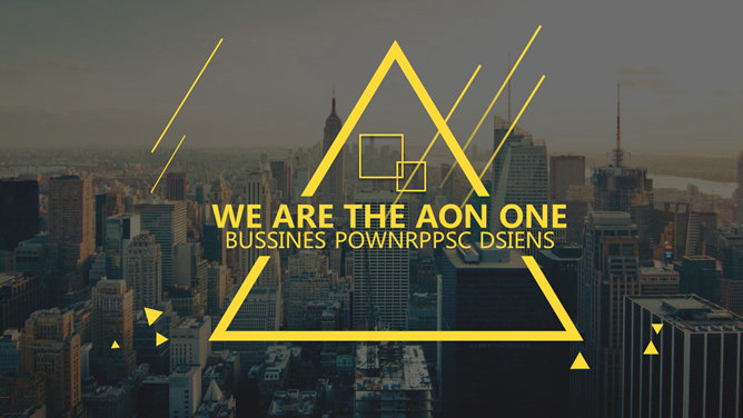 欧美时尚杂志风通用PPT模板