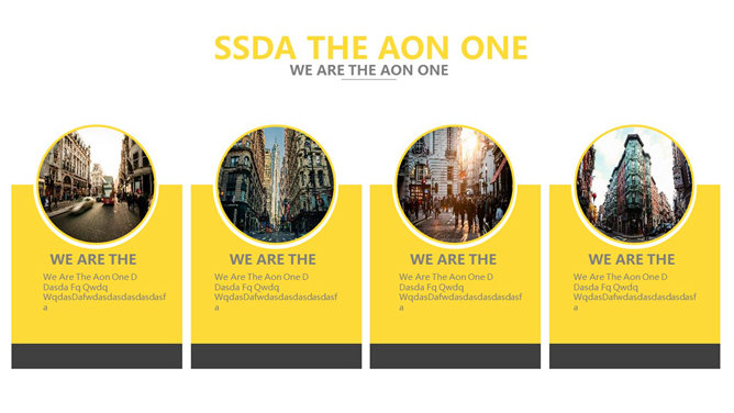 欧美时尚杂志风通用PPT模板