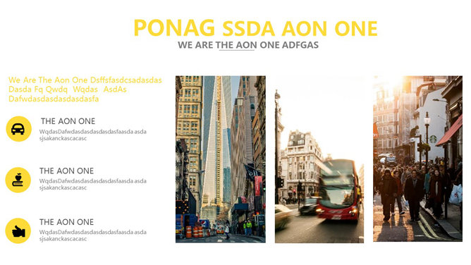 欧美时尚杂志风通用PPT模板