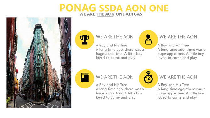 欧美时尚杂志风通用PPT模板