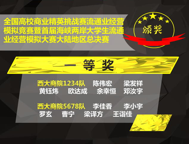2014迎新颁奖大会PPT模板