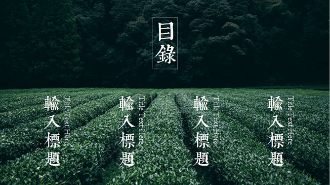 茶文化、茶艺与茶道PPT模板