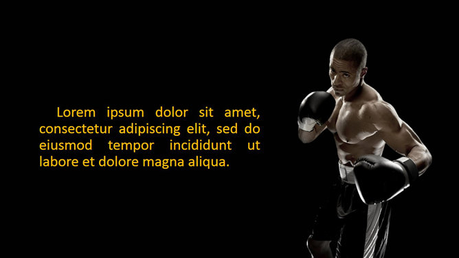 运动健身塑形主题PPT模板