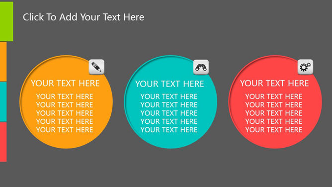色彩鲜明多功能PPT模板