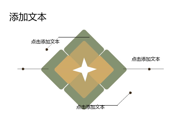 复古书本文艺范PPT模板