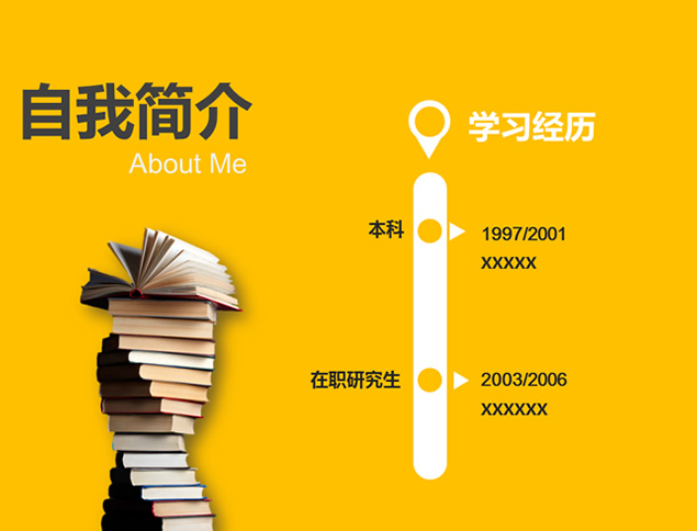 自我介绍岗位竞聘报告PPT模板