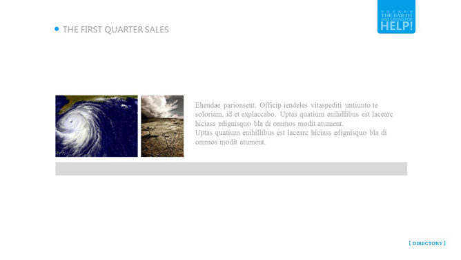 环境保护公益宣传PPT模板