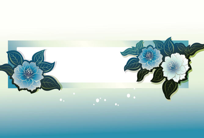 国色天香牡丹PPT背景图