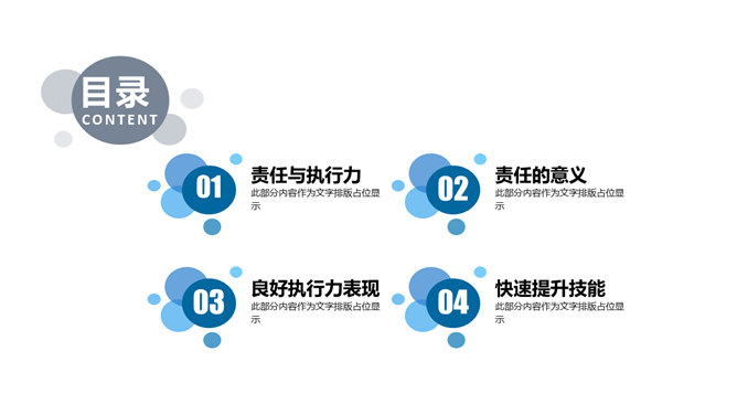 责任与执行力培训PPT课件模板