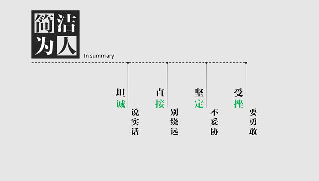 《疯狂的简洁》读书笔记PPT模板