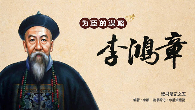 李鸿章为臣谋略PPT