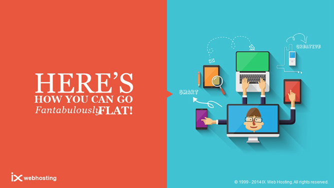 国外多彩扁平矢量商务PPT模板