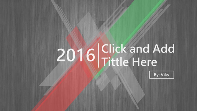 灰色木纹动态商务PPT模板