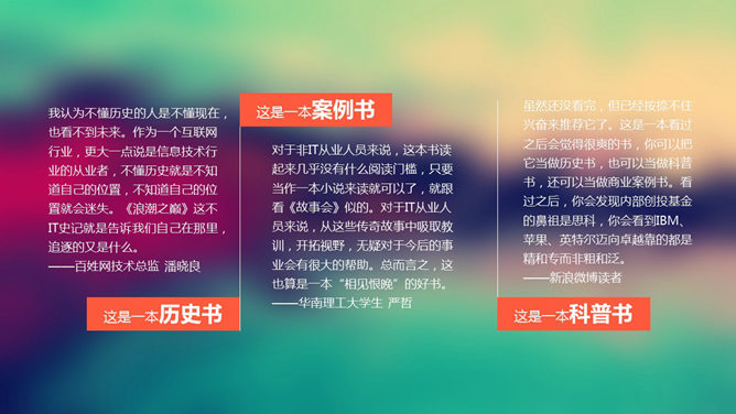 精美读书笔记PPT作品赏析