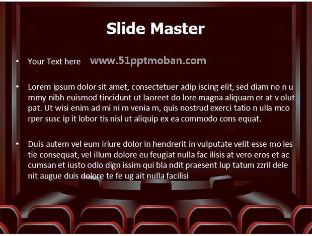 现代大屏会场PPT模板