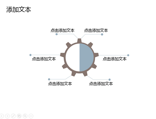 电话客服商务沟通简约PPT模板
