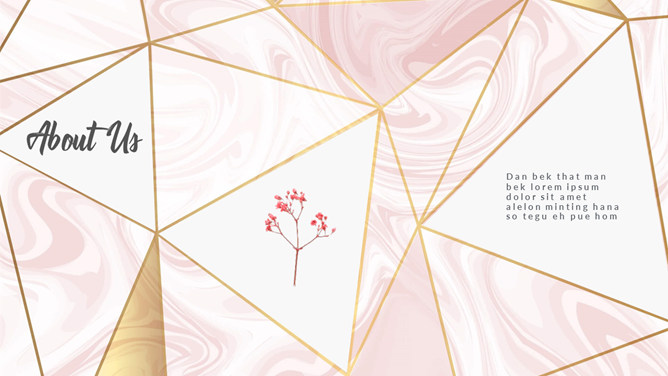 创意淡雅清新绿叶主题PPT模板