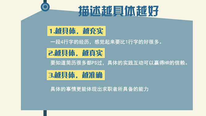 简历实践经历撰写指南PPT