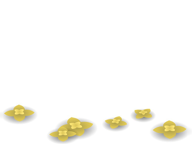 简约可爱花朵PPT背景