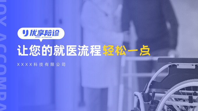 医疗app产品竞标介绍PPT模板
