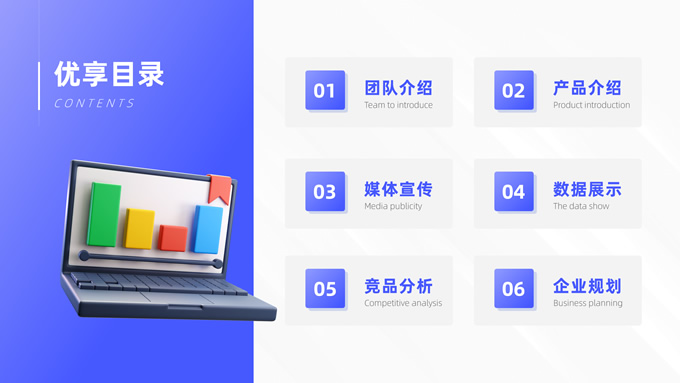 医疗app产品竞标介绍PPT模板