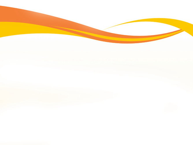 简约橙色小花PPT背景