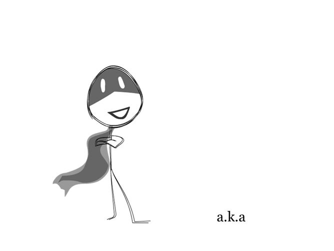 创意简笔画自我介绍PPT