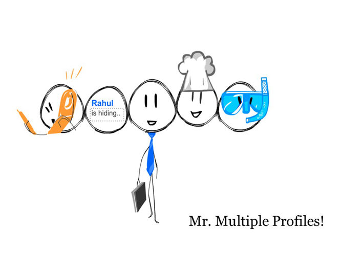 创意简笔画自我介绍PPT