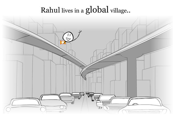 创意简笔画自我介绍PPT