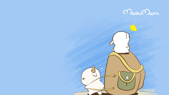 可爱流氓兔主题PPT背景