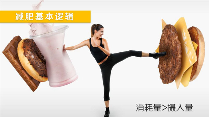 运动减重知识PPT