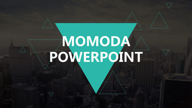 时尚多功能幻灯片模板下载