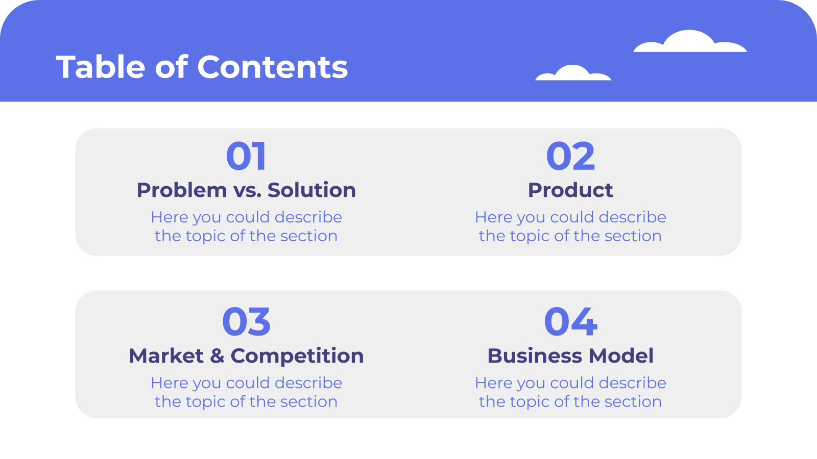 旅游预订应用程序Pitch Deck PPT模板