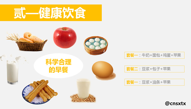 Office员工健康指南PPT模板