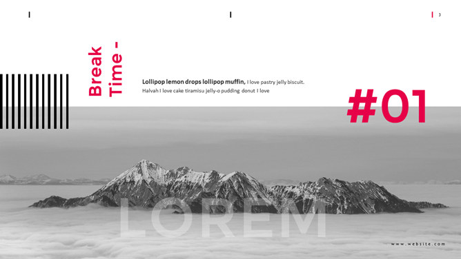 欧美时尚杂志风PPT模板