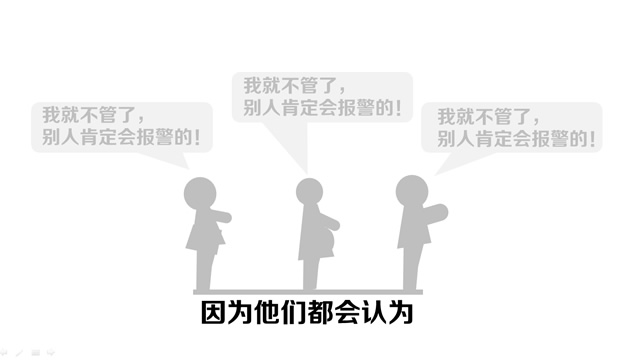责任稀释定律哲理故事PPT模板