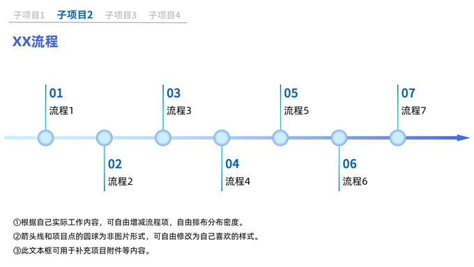 简易几何风工作汇报PPT模板