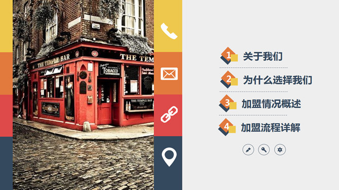 加盟连锁经营招商PPT模板