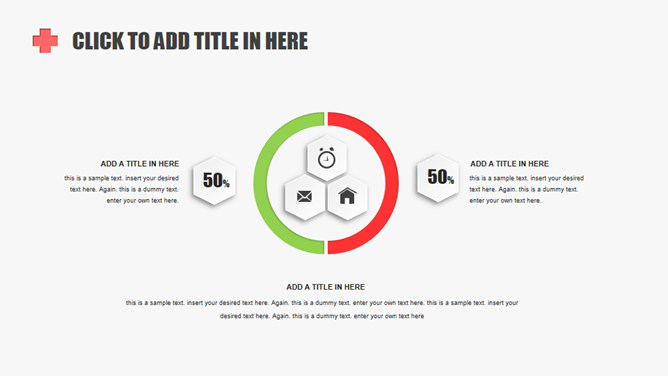 红十字医疗健康救助PPT模板