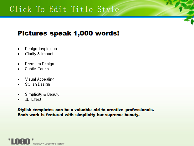 关爱地球——绿色环保PPT模板
