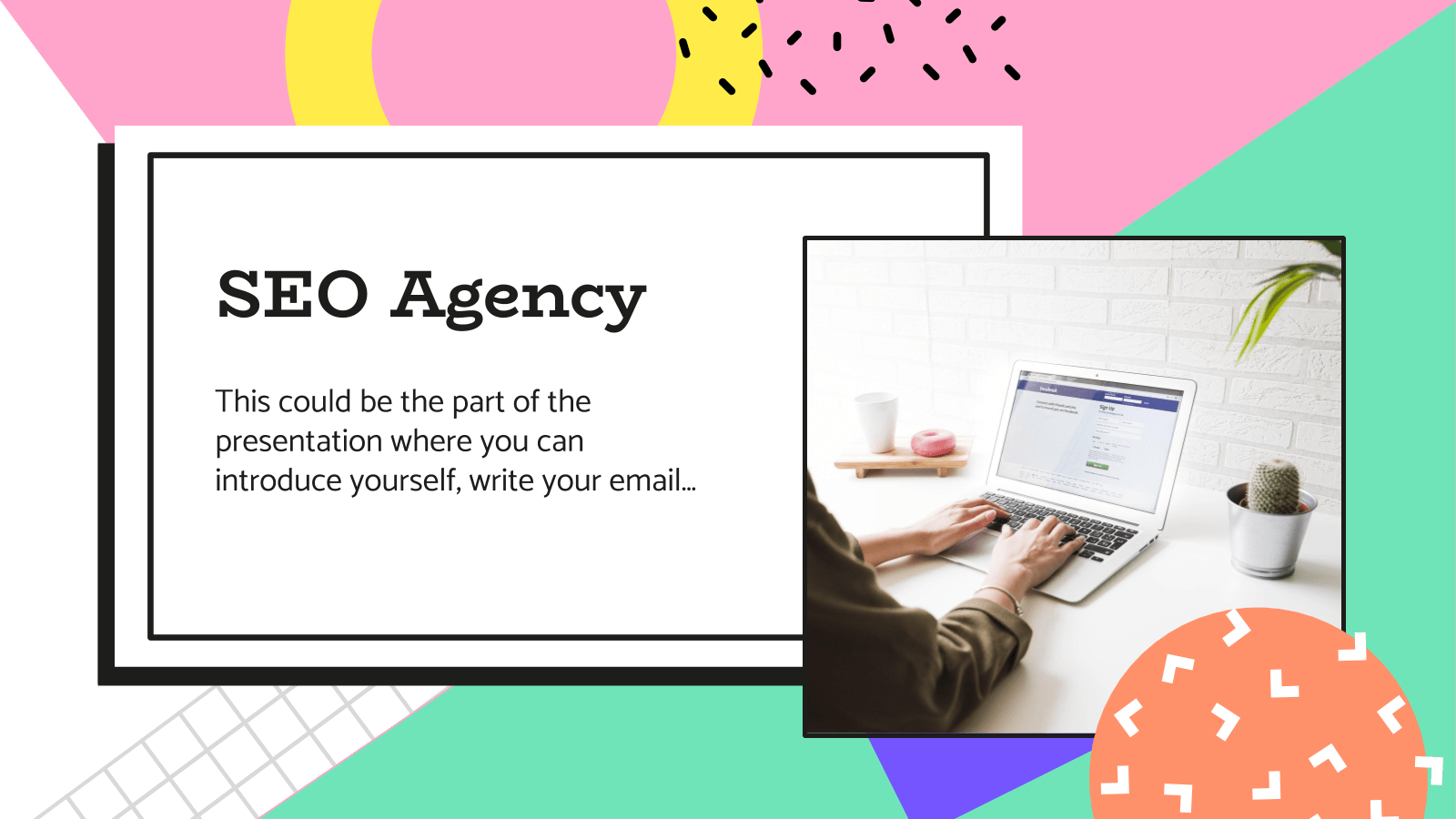 孟菲斯搜索引擎优化战略PowerPoint模板