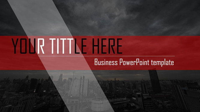 欧美时尚杂志风动态PPT模板