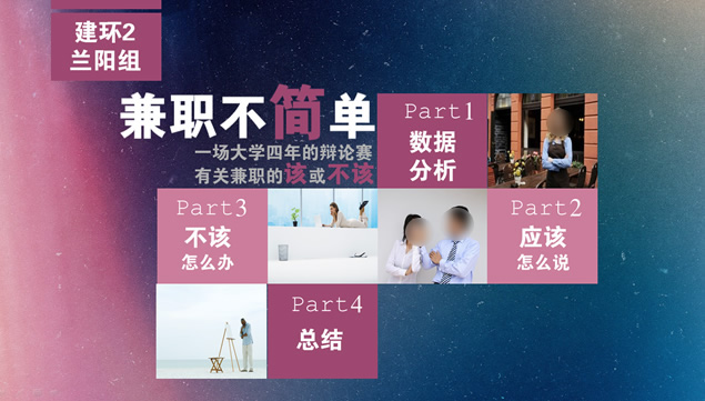 菜单响应式切换ios风格PPT模板
