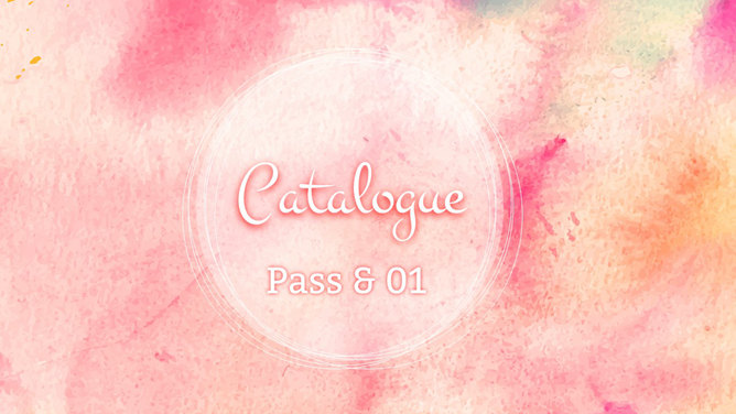 艺术水彩婚礼主题PPT模板