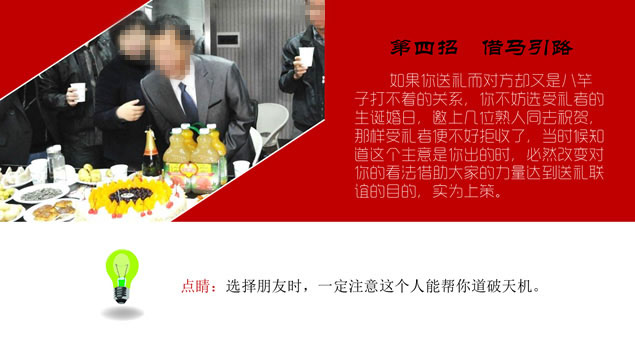 羊年春节送礼的艺术PPT模板