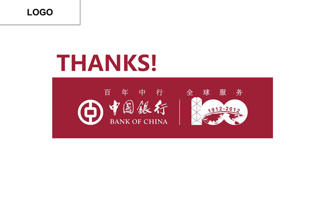 中国银行项目总结会PPT模板